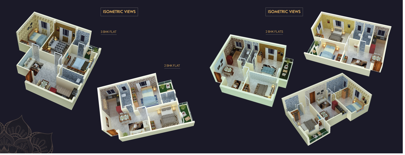 1 BHK floor plan